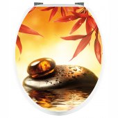 Stickers Ambre sur Galet