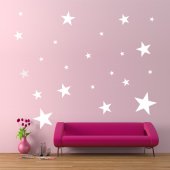 Kit 22 Stickers �toiles