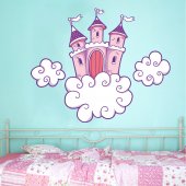 Stickers Chateau Nuages