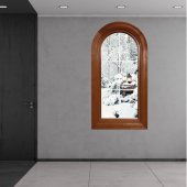 Stickers Fen�tre Trompe L'oeil