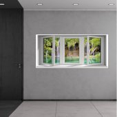 Stickers Fen�tre Trompe L'oeil