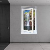 Stickers Fen�tre Trompe L'oeil