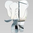 Miroir Plexiglass Acrylique - Eléphant