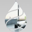 Miroir Plexiglass Acrylique - Goutte Maxi