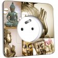 Prise décorée -  Bouddha Zen 
