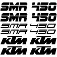 Stickers Ktm 450 smr
