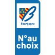 Stickers Plaque Bourgogne