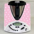 Stickers Thermomix TM 31 Rose a pois 