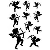 Kit 10 Stickers Anges