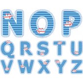 kit Stickers alphabet