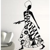 Stickers Danseuse Africaine