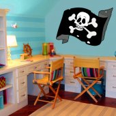 Stickers Drapeau Pirate