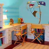 Stickers Jeune Pirate