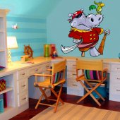 Stickers Pirate Ep�e Oiseau