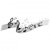 Stickers Porter Musical
