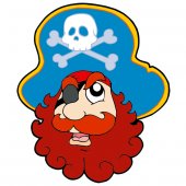 Stickers Tete Pirate