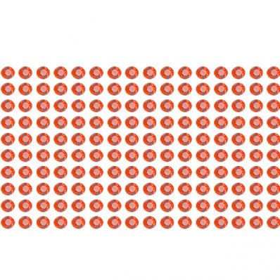 160 red rhinestone sticker
