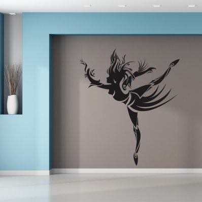 Adesivo Murale ballerina