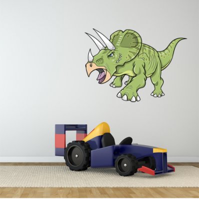 Adesivo Murale bambino dinosauro