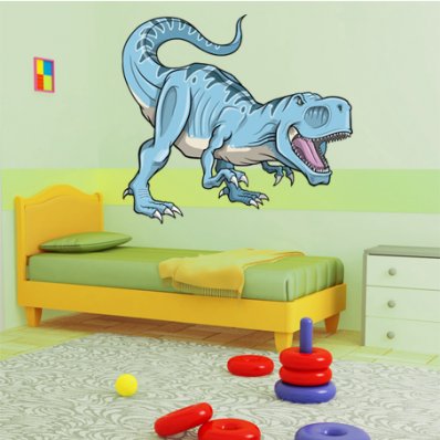 Adesivo Murale bambino dinosauro