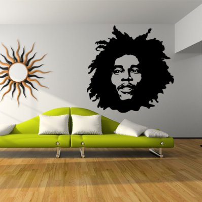 Adesivo Murale Bob Marley