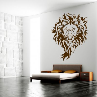 Adesivo Murale leone