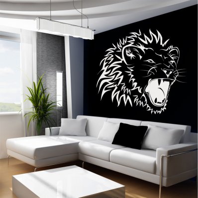 Adesivo Murale leone