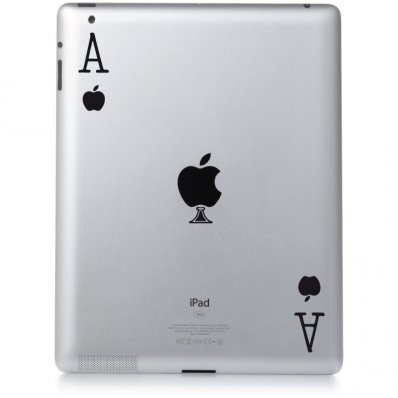 Adesivo per ipad 2 Asso Apple