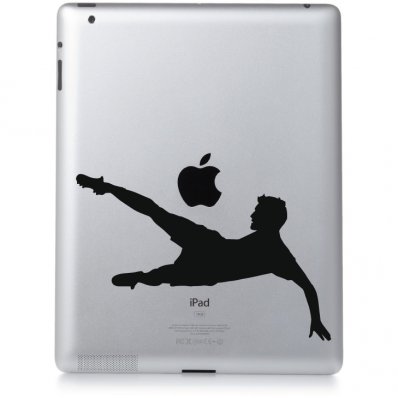 Adesivo per ipad 2 calcio