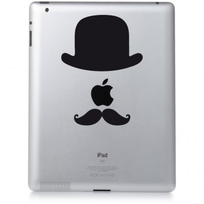 Adesivo per ipad 2 gentleman