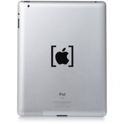 Adesivo per ipad 3 parentesi