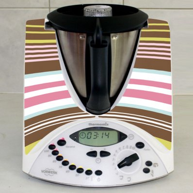 Adhesivo para Thermomix TM 31 con rayas