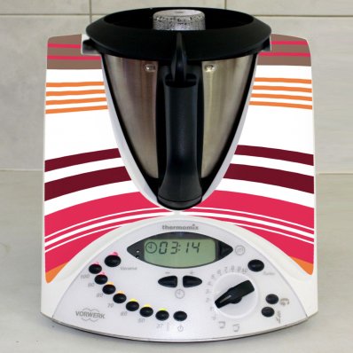 Adhesivo para Thermomix TM 31 con rayas