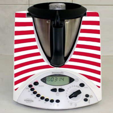 Adhesivo para Thermomix TM 31 con rayas