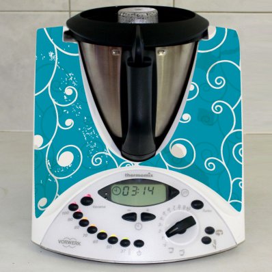 Adhesivo para Thermomix TM 31 forma floral