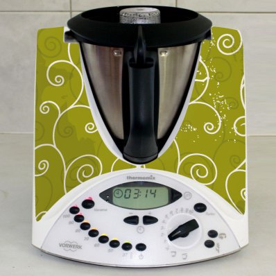 Adhesivo para Thermomix TM 31 forma floral