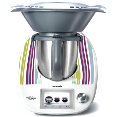 Adhesivo para Thermomix TM 5 con rayas