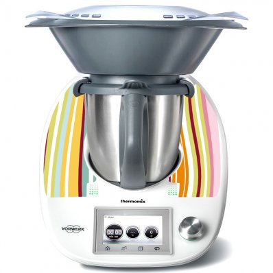 Adhesivo para Thermomix TM 5 con rayas