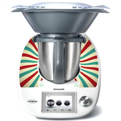 Adhesivo para Thermomix TM 5 con rayas