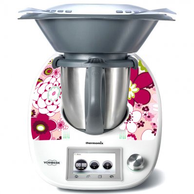 Adhesivo para Thermomix TM 5 Floral