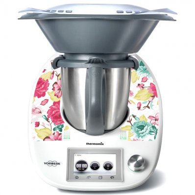 Adhesivo para Thermomix TM 5 Floral