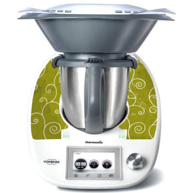 Adhesivo para Thermomix TM 5 forma floral