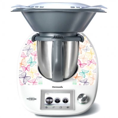 Adhesivo para Thermomix TM 5 ronda de mariposa