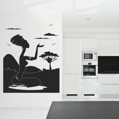 African Wall Stickers