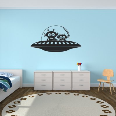 Alien Wall Stickers