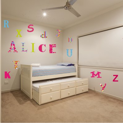 Alphabet Set Wall Stickers