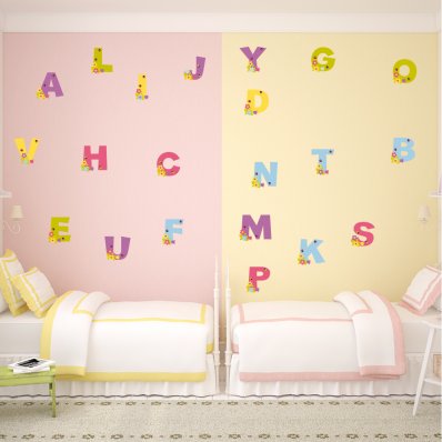 Alphabet Set Wall Stickers