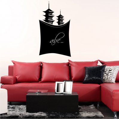 Asia - Chalkboard / Blackboard Wall Stickers