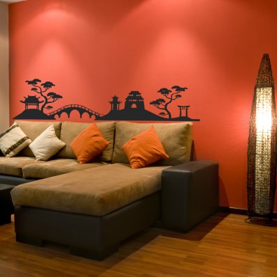 Asia Wall Stickers