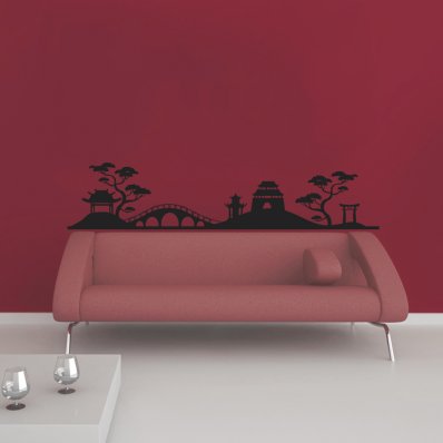 Asia Wall Stickers